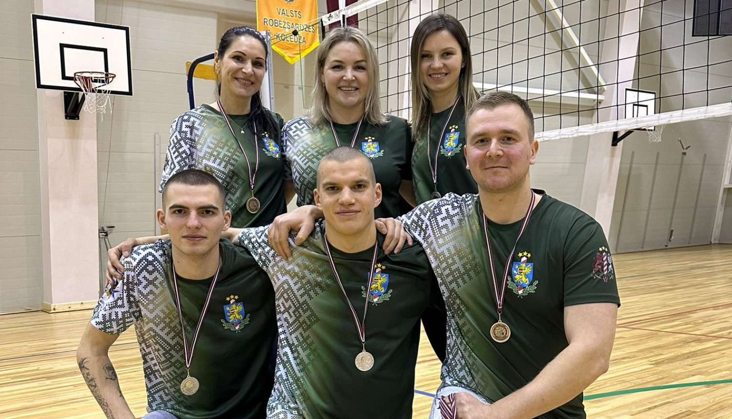Valsts robežsardzes koledžas komanda izcīnīja godalgoto 2.vietu Nr.1