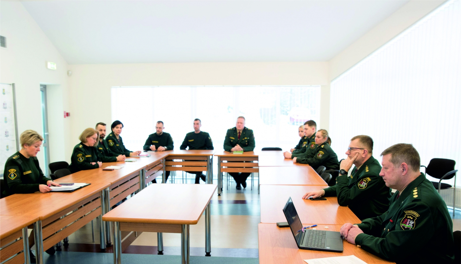 Valsts robežsardzes koledžā tika organizētas domes vēlēšanas Nr.4