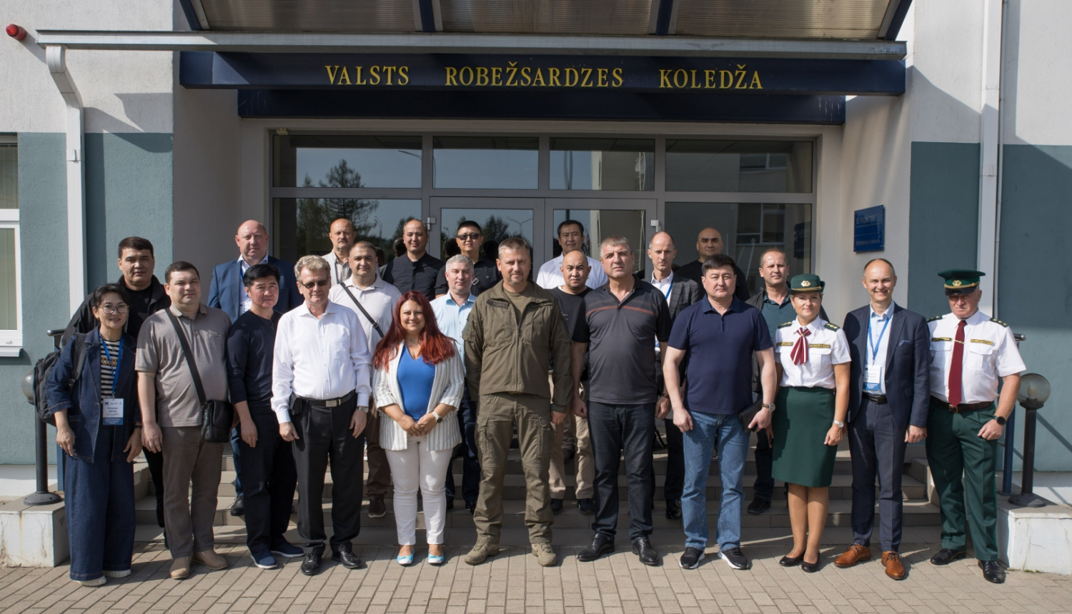 Valsts robežsardzes koledža uzņēma delegāciju Nr.1