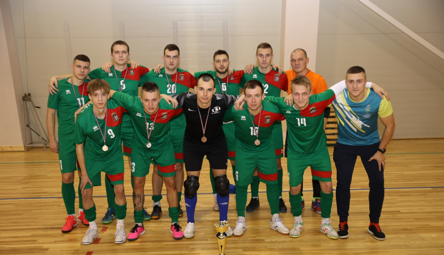 Valsts robežsardzes futbolisti izcīna trešo vietu