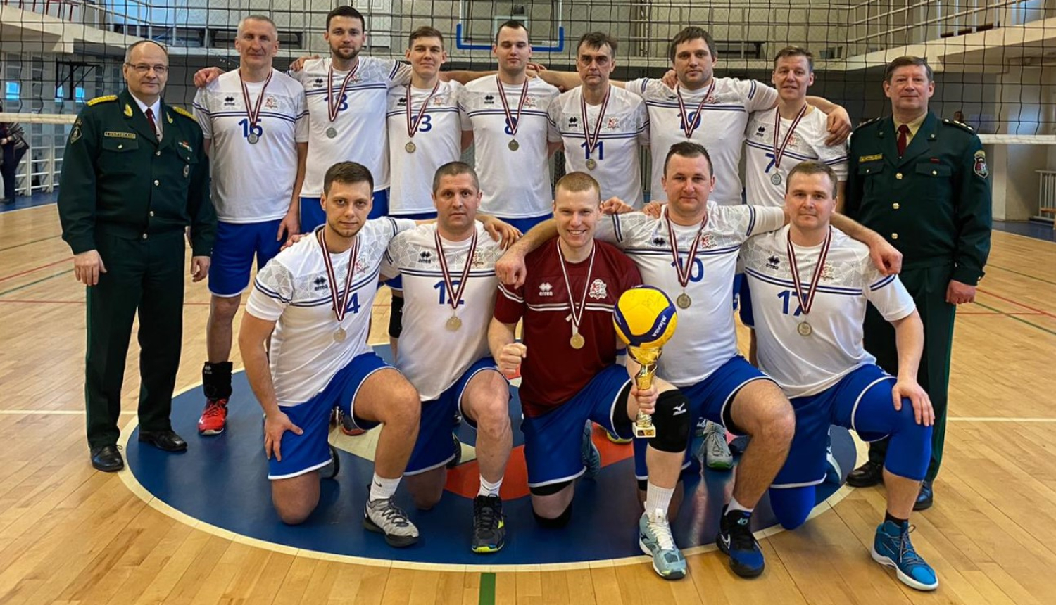 Valsts robežsardzes izlase izcīna 2.vietu