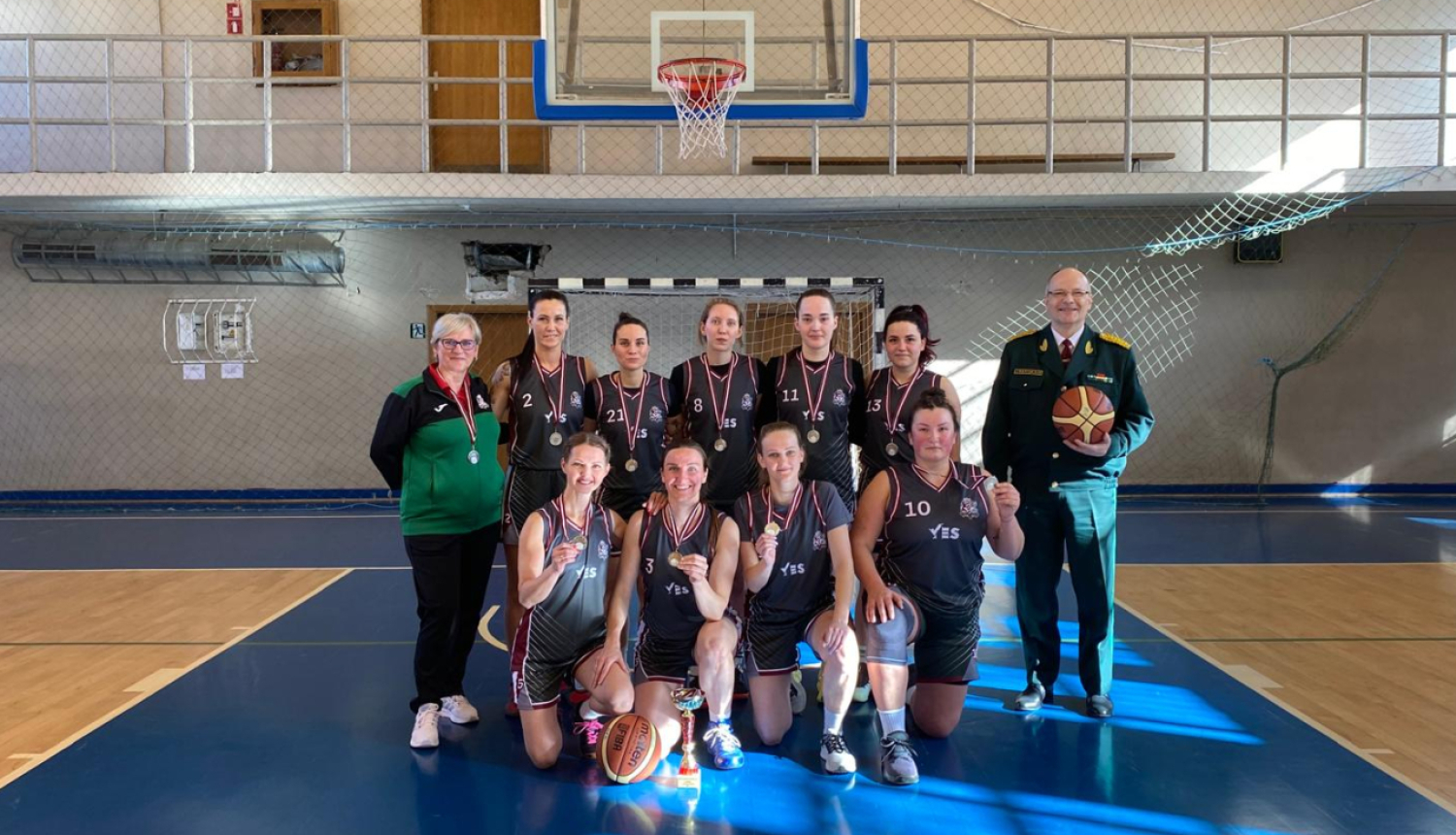 Valsts robežsardzes komanda guva uzvaru basketbolā