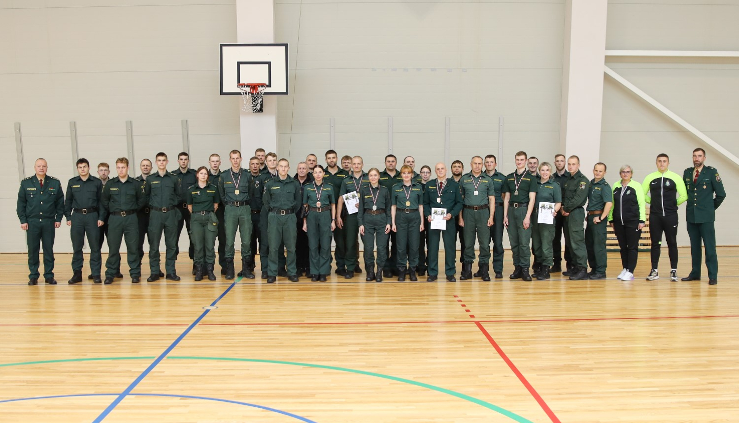 Norisinājās Valsts robežsardzes čempionāta dienesta trīscīņas sacensības