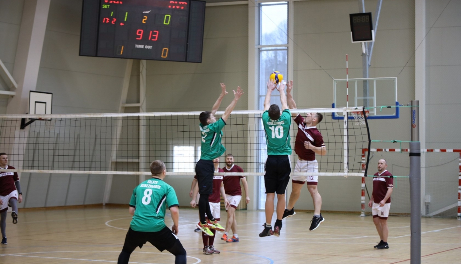 Valsts robežsardzes čempionāta sacensības volejbolā