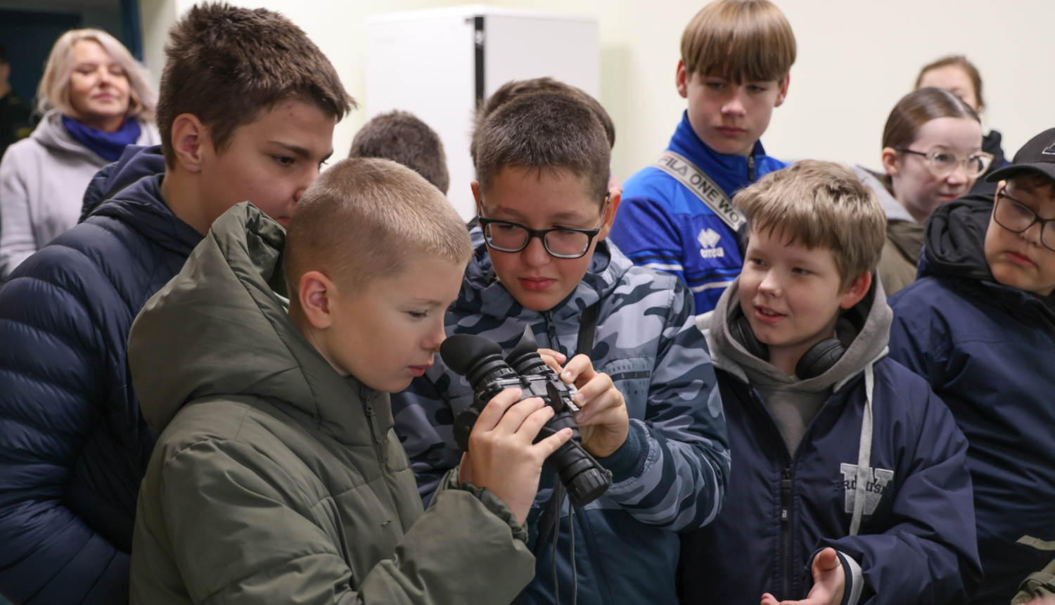 Valsts robežsardzes koledža uzņem skolēnus Karjeras nedēļas laikā
