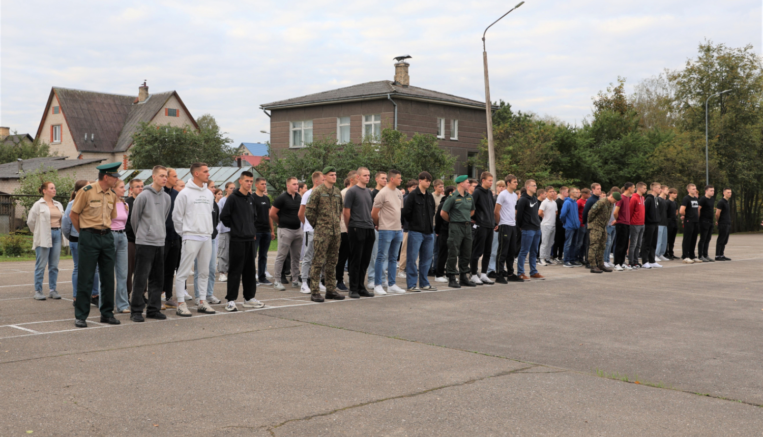 Valsts robežsardzes koledžā ieradās topošie robežsargi
