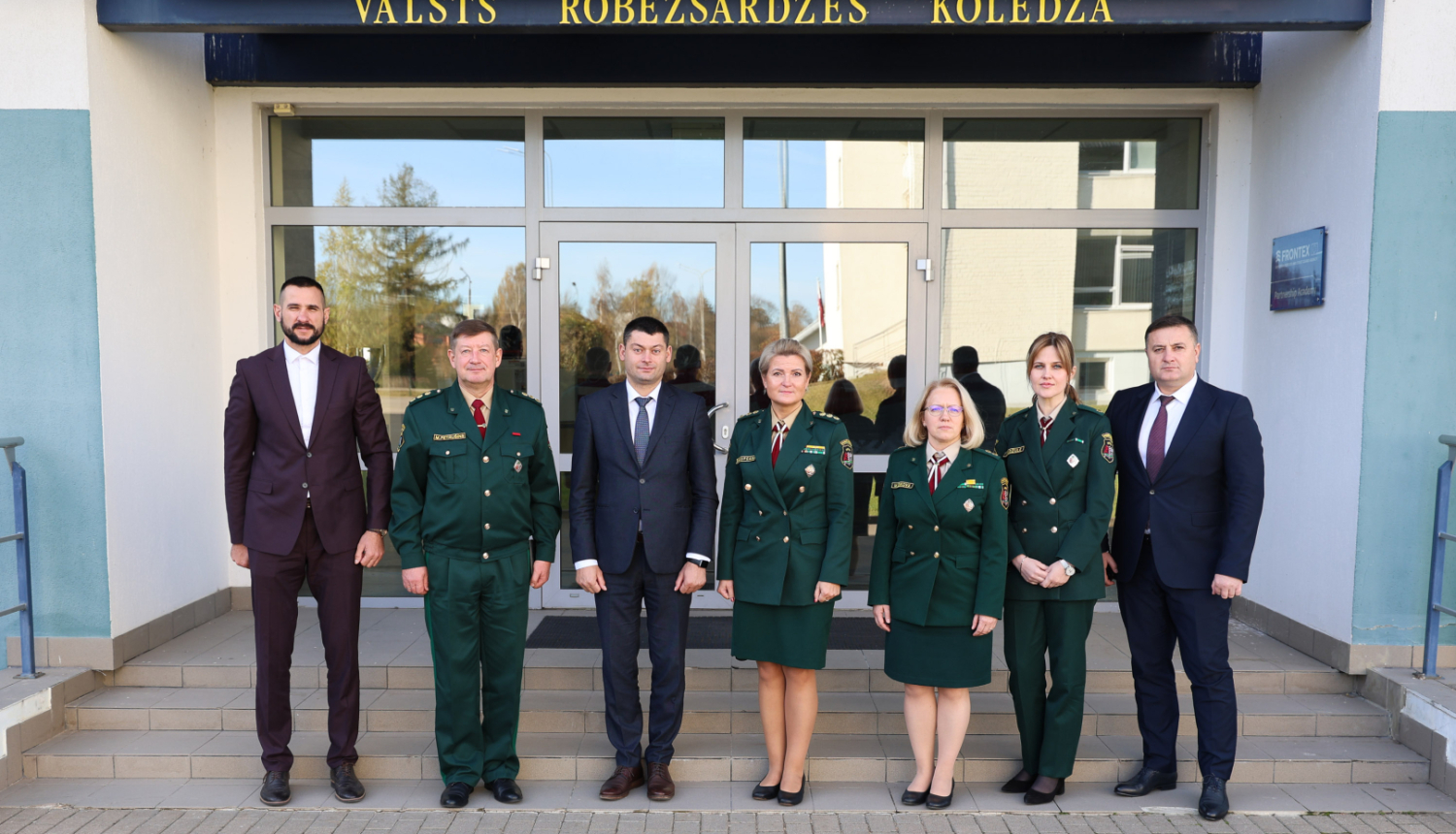 Valsts robežsardzes koledžā viesojās delegācija no Moldovas