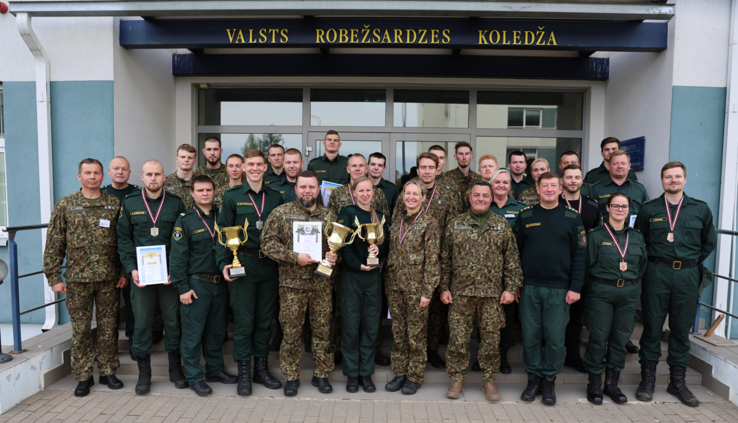 Valsts robežsardzes Viļakas pārvalde ieguva zelta kausu