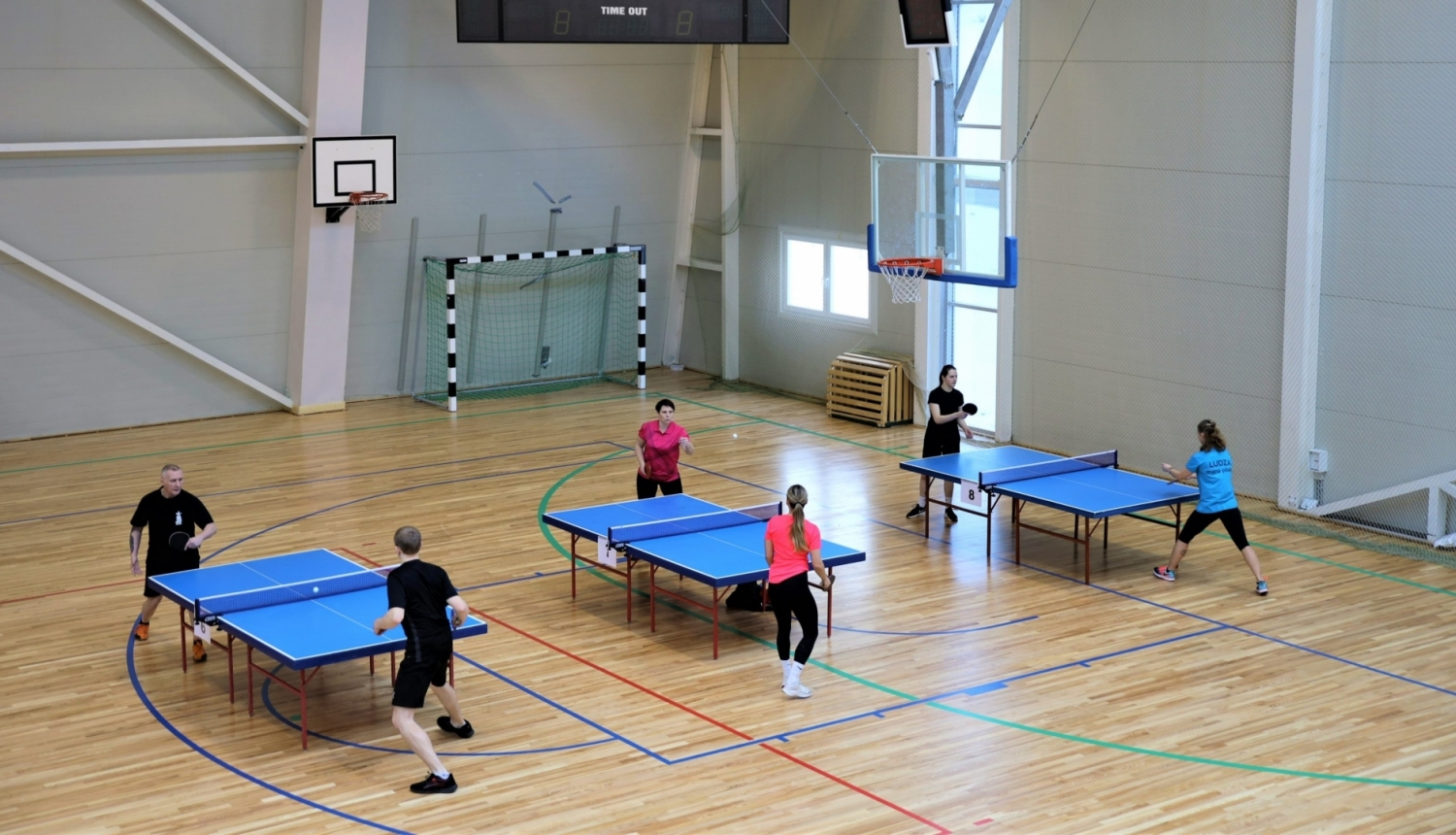 Valsts robežsardzes čempionāta sacensības galda tenisā