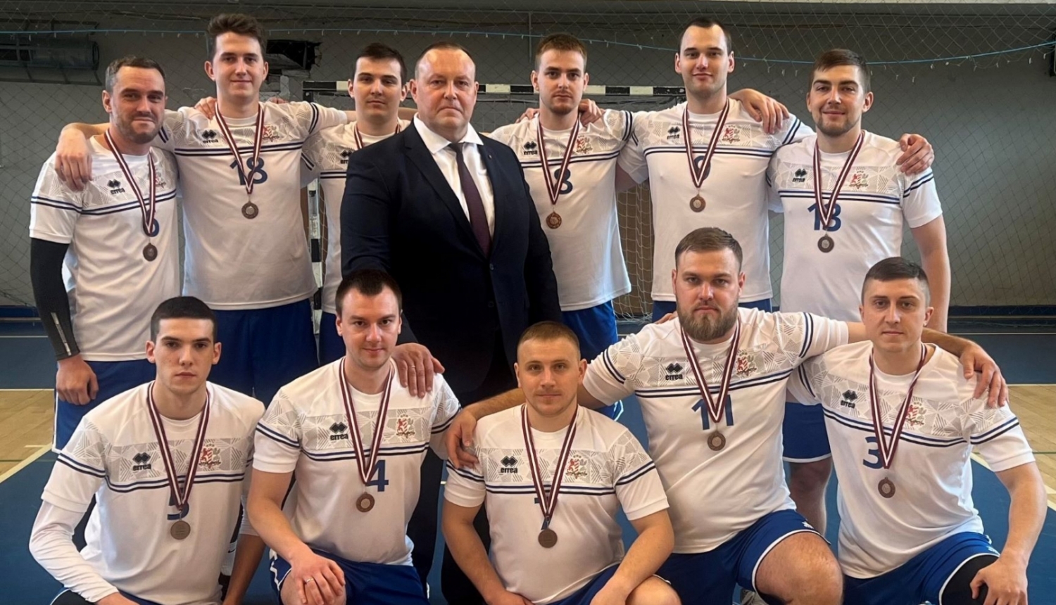 Iekšlietu ministrijas čempionāta sacensībās basketbolā Valsts robežsardzes komanda ieguva 3.vietu