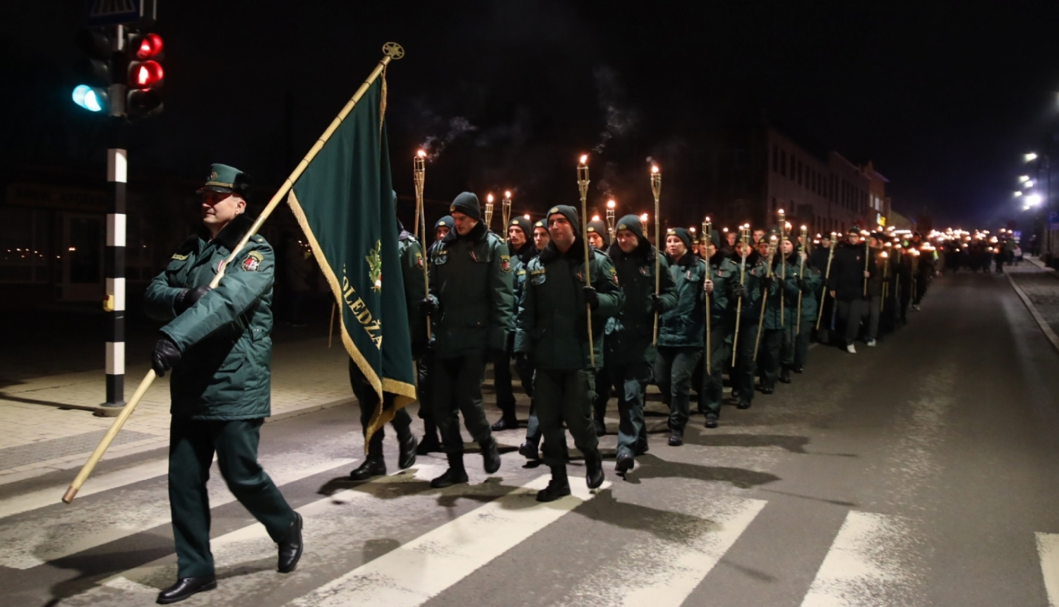 Valsts robežsardzes koledžas personāls piedalījās piemiņas pasākumā Rēzeknē Nr.2