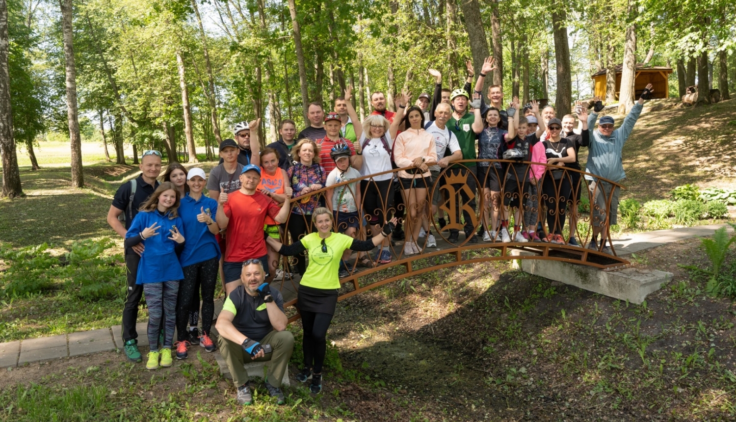 Valsts robežsardzes koledžas 6. velobrauciena dalībnieki