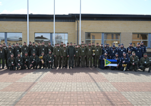 Valsts robežsardzes koledžas komanda piedalās Baltijas valstu robežsargu profesionālajās sporta sacensībās Lietuvā