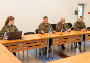 Valsts robežsardzes koledžā viesojās delegācija 