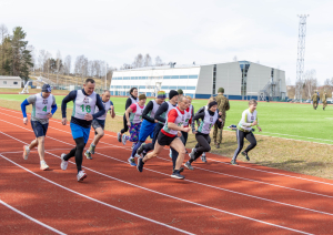 Valsts robežsardzes sacensības peldēšanā un dienesta trīscīņā