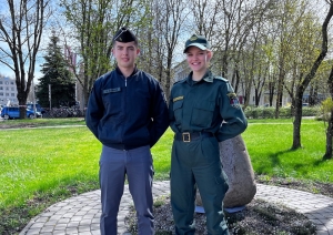 Valsts robežsardzes koledžas kadeti piedalījās starptautiskajā kadetu nedēļā