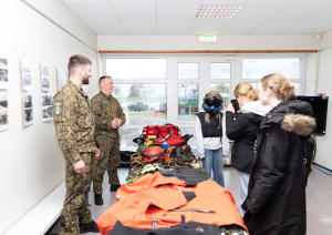 Valsts robežsardzes koledžas “Atvērto durvju diena” pulcē interesentus no visas Latvijas